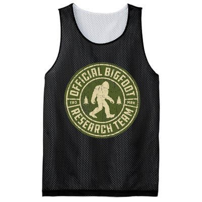 Bigfoot Research Team Retro Vintage Sasquatch Mesh Reversible Basketball Jersey Tank