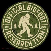 Bigfoot Research Team Retro Vintage Sasquatch Poster