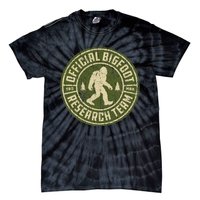 Bigfoot Research Team Retro Vintage Sasquatch Tie-Dye T-Shirt