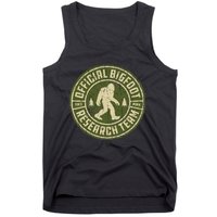 Bigfoot Research Team Retro Vintage Sasquatch Tank Top