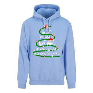 Being Related To Me Is Really The Only Gift You Need Naughty Unisex Surf Hoodie