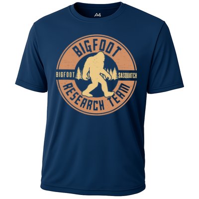 Bigfoot Research Team Retro Vintage Sasquatch Performance Shirt
