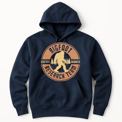 Bigfoot Research Team Retro Vintage Sasquatch Hoodie