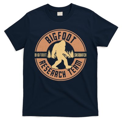 Bigfoot Research Team Retro Vintage Sasquatch T-Shirt