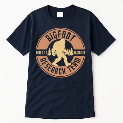 Bigfoot Research Team Retro Vintage Sasquatch Tall T-Shirt
