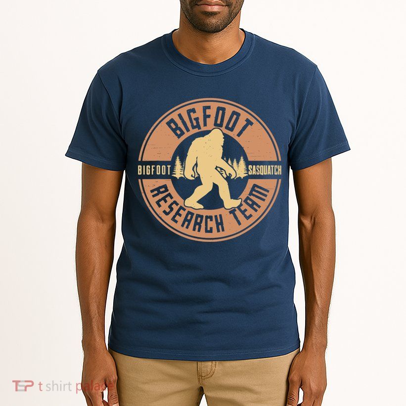 Bigfoot Research Team Retro Vintage Sasquatch Tall T-Shirt