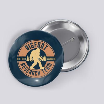 Bigfoot Research Team Retro Vintage Sasquatch Button