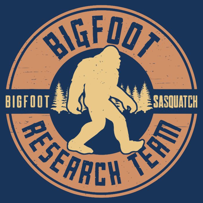 Bigfoot Research Team Retro Vintage Sasquatch Visor