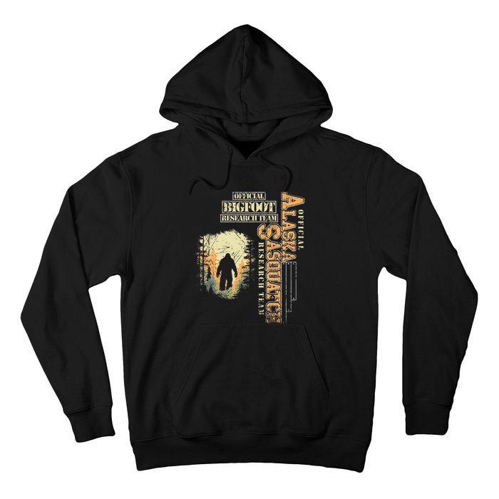 Bigfoot Research Team For Alaska Sasquatch Believer Hoodie