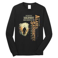 Bigfoot Research Team For Alaska Sasquatch Believer Long Sleeve Shirt