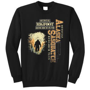 Bigfoot Research Team For Alaska Sasquatch Believer Sweatshirt