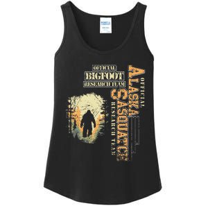 Bigfoot Research Team For Alaska Sasquatch Believer Ladies Essential Tank