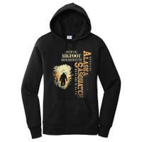 Bigfoot Research Team For Alaska Sasquatch Believer Women's Pullover Hoodie