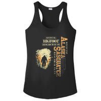 Bigfoot Research Team For Alaska Sasquatch Believer Ladies PosiCharge Competitor Racerback Tank