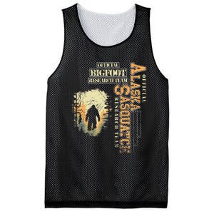 Bigfoot Research Team For Alaska Sasquatch Believer Mesh Reversible Basketball Jersey Tank