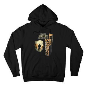 Bigfoot Research Team For Alaska Sasquatch Believer Tall Hoodie