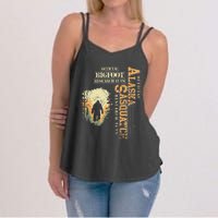 Bigfoot Research Team For Alaska Sasquatch Believer Women's Strappy Tank