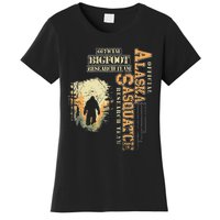 Bigfoot Research Team For Alaska Sasquatch Believer Women's T-Shirt