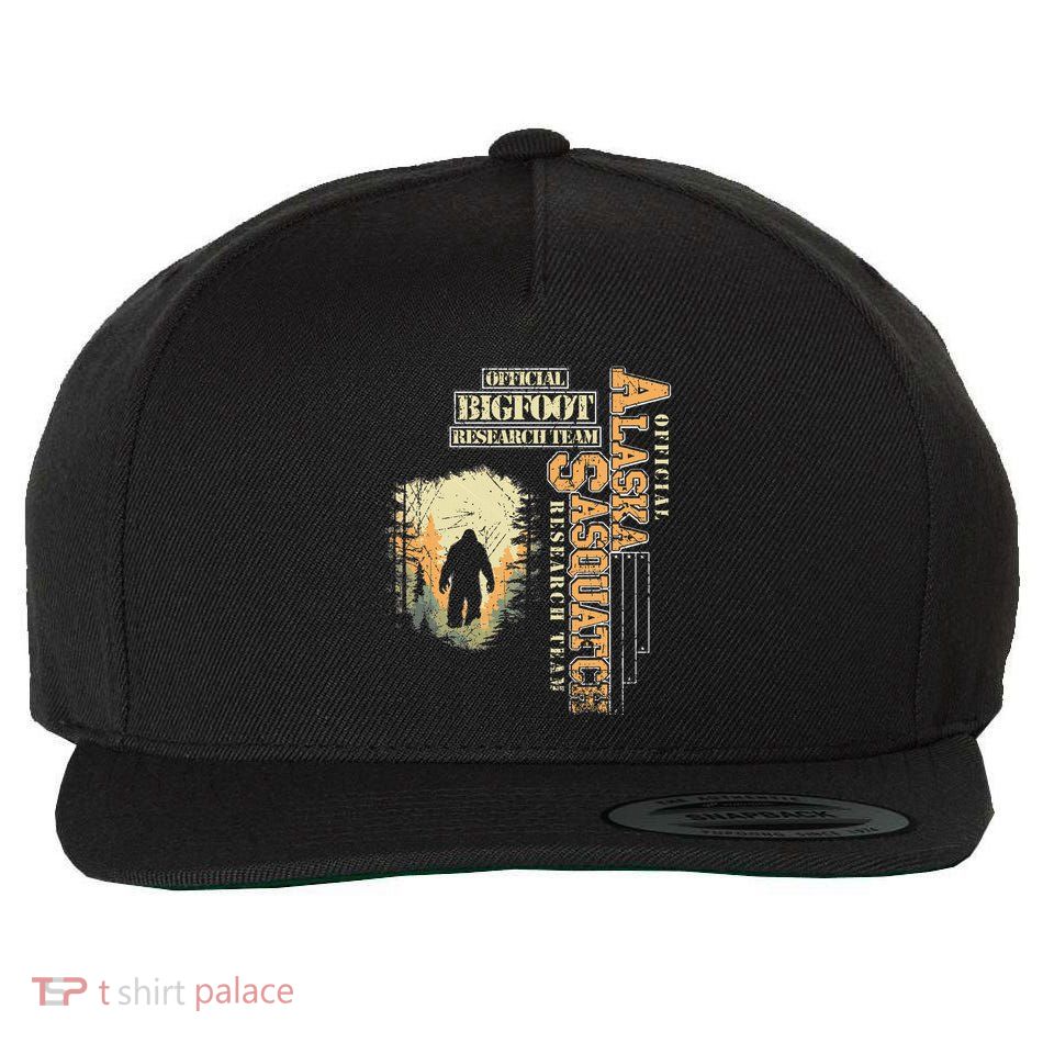 Bigfoot Research Team For Alaska Sasquatch Believer Wool Snapback Cap