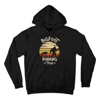 Bigfoot Running Team Yeti Sasquatch Hoodie