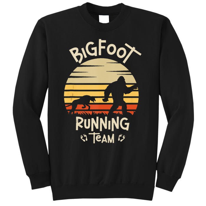 Bigfoot Running Team Yeti Sasquatch Sweatshirt