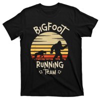 Bigfoot Running Team Yeti Sasquatch T-Shirt