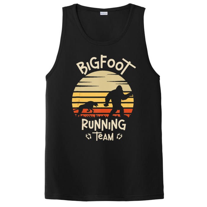 Bigfoot Running Team Yeti Sasquatch PosiCharge Competitor Tank