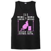 Barrel Racing Turn And Burn Cowgirl Rodeo Horse Barrel Racer PosiCharge Competitor Tank