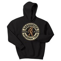 Bigfoot Research Team Retro Vintage Sasquatch Kids Hoodie