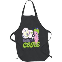 Brat Rotten To The Core Bad Apple Funny Retro Apron