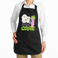 Brat Rotten To The Core Bad Apple Funny Retro Apron