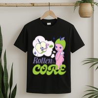 Brat Rotten To The Core Bad Apple Funny Retro T-Shirt