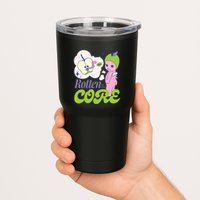 Brat Rotten To The Core Bad Apple Funny Retro Tumbler