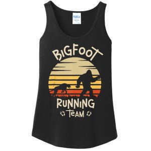 Bigfoot Running Team Yeti Sasquatch Ladies Essential Tank