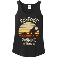 Bigfoot Running Team Yeti Sasquatch Ladies Essential Tank