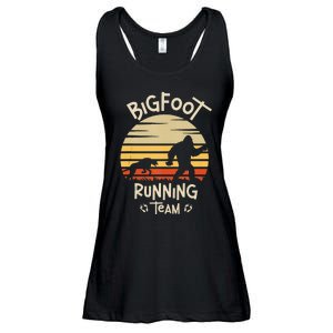 Bigfoot Running Team Yeti Sasquatch Ladies Essential Flowy Tank