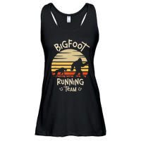 Bigfoot Running Team Yeti Sasquatch Ladies Essential Flowy Tank