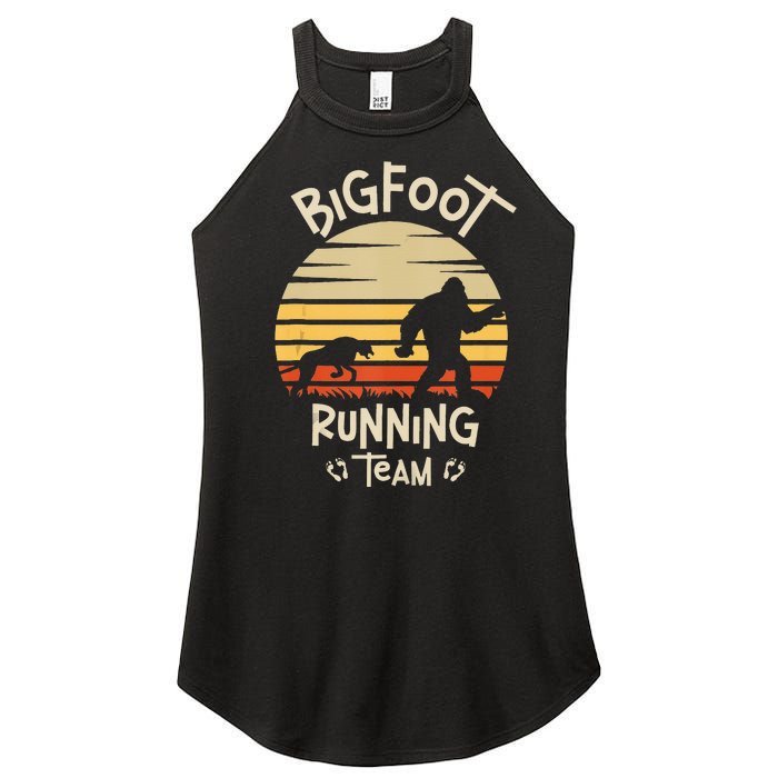 Bigfoot Running Team Yeti Sasquatch Women's Perfect Tri Rocker Tank