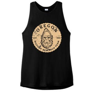 Bigfoot Research Team For Oregon Sasquatch Believers Ladies PosiCharge Tri-Blend Wicking Tank