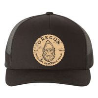 Bigfoot Research Team For Oregon Sasquatch Believers Yupoong Adult 5-Panel Trucker Hat