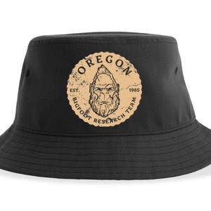 Bigfoot Research Team For Oregon Sasquatch Believers Sustainable Bucket Hat