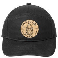 Bigfoot Research Team For Oregon Sasquatch Believers 7-Panel Snapback Hat