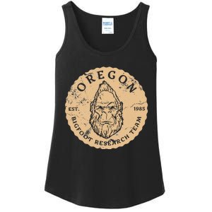 Bigfoot Research Team For Oregon Sasquatch Believers Ladies Essential Tank