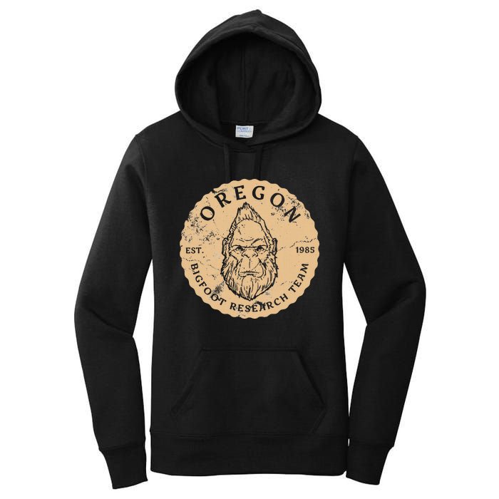 Bigfoot Research Team For Oregon Sasquatch Believers Women's Pullover Hoodie