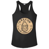 Bigfoot Research Team For Oregon Sasquatch Believers Ladies PosiCharge Competitor Racerback Tank