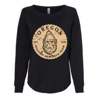 Bigfoot Research Team For Oregon Sasquatch Believers Womens California Wash Sweatshirt