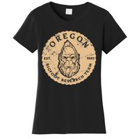 Bigfoot Research Team For Oregon Sasquatch Believers Women's T-Shirt