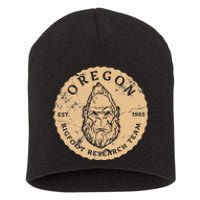 Bigfoot Research Team For Oregon Sasquatch Believers Short Acrylic Beanie