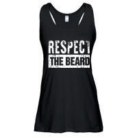 Beard : Respect The Beard Ladies Essential Flowy Tank