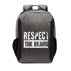 Beard : Respect The Beard Vector Backpack